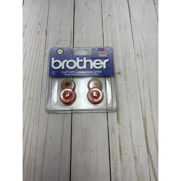 Brother Typewriter Correction Tape 3010 Lift-Off 2-Pack - LOT of 3 Sealed Packs - Picture 6 of 6
